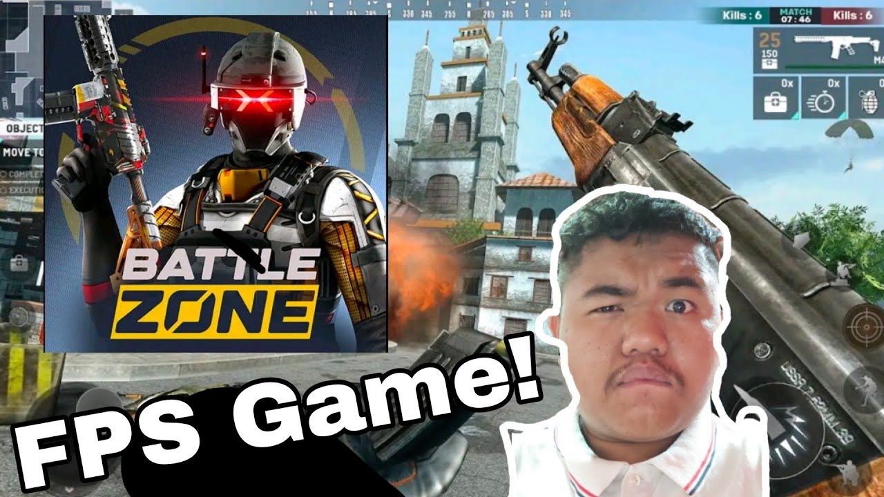BattleZone PvP FPS Shooter Gameplay Android Apk YouTube