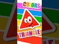 The TRIANGLE Learning SHAPES COLORS Titounis Colors Songsforkids Shapes Triangle 