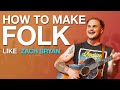 Making a beat for zach bryan  folk music production tutorial