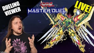 LIVE!!! DarkArmedDuelist Playing Master Duel! YU-GI-OH! Deck Building &amp; Dueling Viewers!