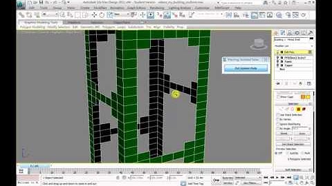 3ds Max Design 2011 (粵語) Chapter 2-1-4 Modeling Buildings Using Modifiers - Adding the Shell