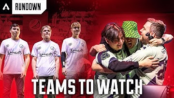 Teams To Watch At Split 2 Playoffs | ALGS Rundown