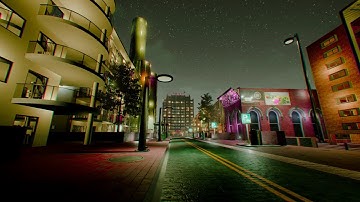 Timelapse: Creating a Night Scene in Unreal Engine