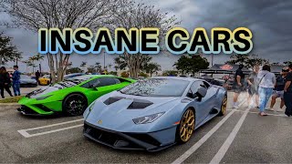 Best cars of Cars And Coffee Palm Beach! Influencers, pullouts, and flybys!