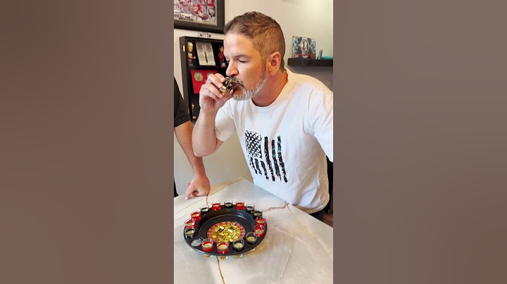 Roulette Shot Glass Drinking Game