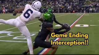 Oregon vs Penn State Best 1-on-1 DB vs WR Plays!!