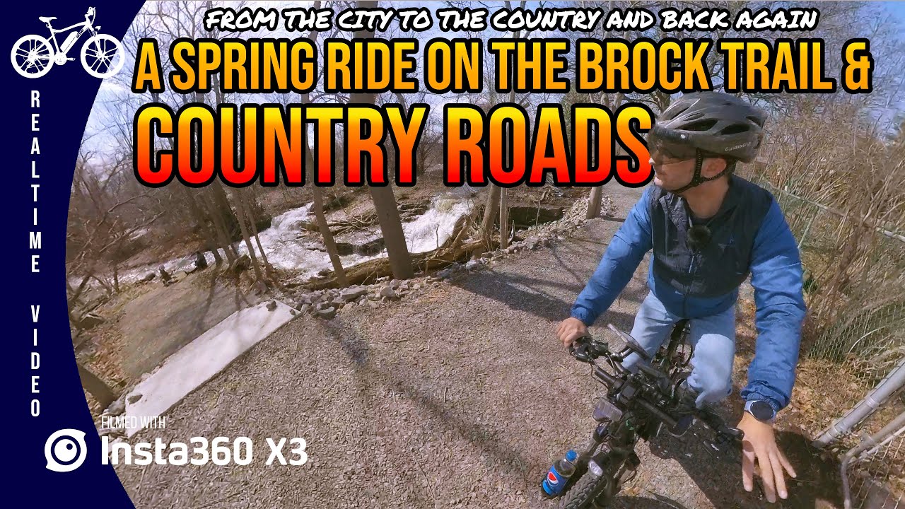A SPRING RIDE On The Brock Trail & Country Roads - YouTube