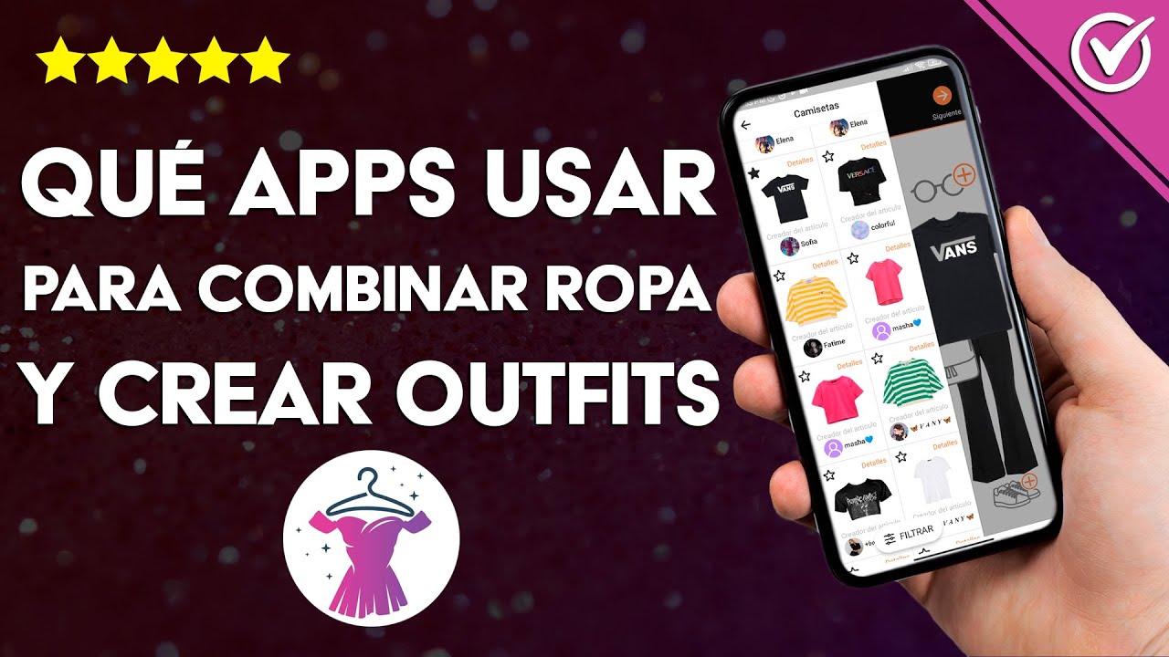Qué aplicaciones usar para COMBINAR ROPA y crear outfits de mujer u hombre?  - YouTube