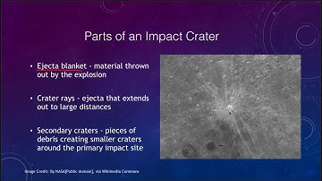 Lesson 9 - Lecture 2 - Impact Cratering - 2020 - OpenStax