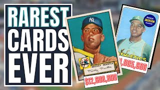 The 10 Rarest Yankees Baseball Cards Ever - YouTube