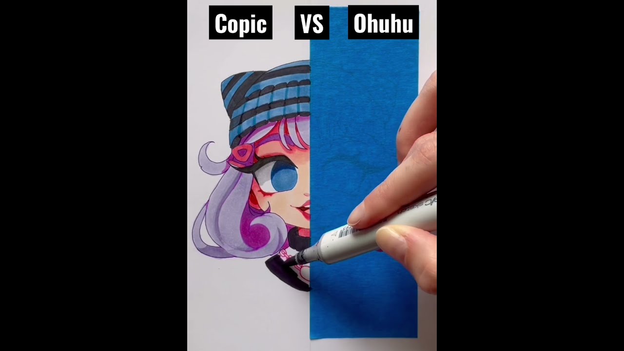 Copic VS Ohuhu Markers 