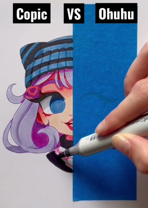 Copic VS Ohuhu Markers!