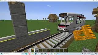 Мое метро в моде minecraft transit railway