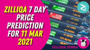 Zilliqa 7-Day Price Prediction for 11 March 2021