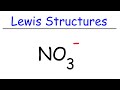 How To Draw The Lewis Structure of NO3- (Nitrate Ion)