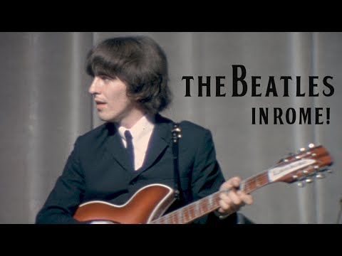 The Beatles Live In Rome -  27th June 1965 | Restored Rare Uncut Home Movie