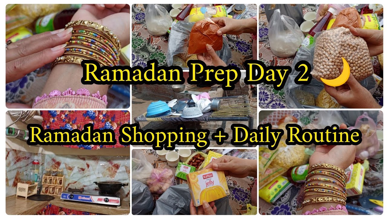 🌙 Ramadan Series – Day 2 ✨Ramadan Shopping & Grocery | Daily Routine Vlog 🛒