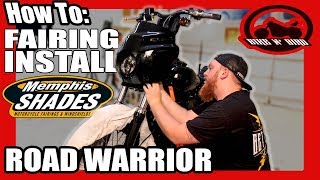 How To Install Memphis Shades Road Warrior Fairing