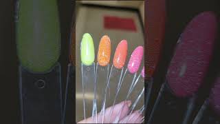 Enailcouture.com rainbow flash gels #nails #nailgelart #nailart #nailtech #nailaddict #naildesign