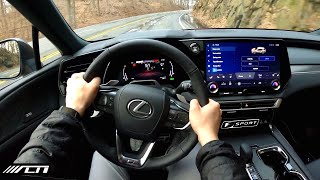 2024 Lexus RX500h F Sport Performance POV Drive Impressions and Audio Test /// Allcarnews
