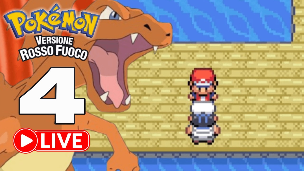 ARRIVO AD ARANCIOPOLI | Pokèmon Versione Rosso Fuoco Ep.4 |