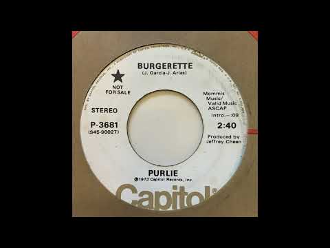 Purlie — Purlie - Burgerette (US Junkshop Glam 73)