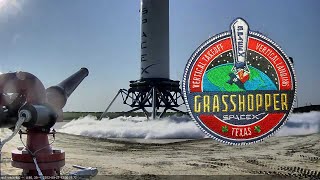 SpaceX: Road to Reusability - Grasshopper Takes Its First Hop. Test #1