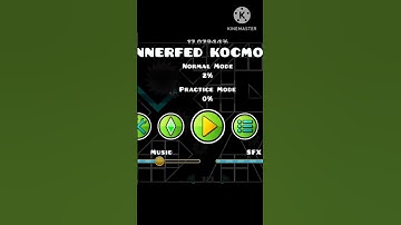 Unnerfed kocmoc progress № 1 #gd #recommended #geometrydash
