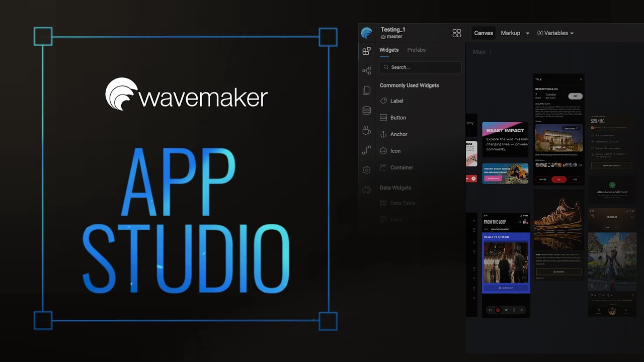 Wave Maker Studio WaveMaker App Studio | 2026 - YouTube