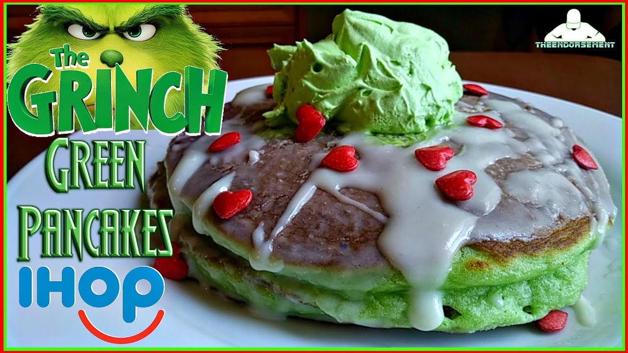 Grinch Pancakes - Taste of the Frontier