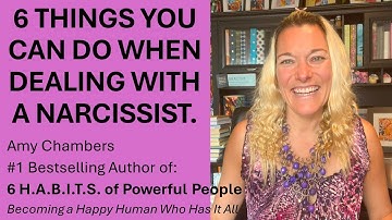 DEALING WITH A NARCISSIST?  6 THINGS YOU CAN DO. #narcissism #narcissist