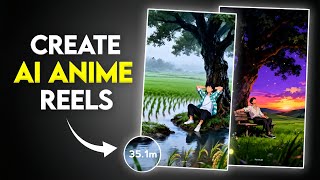 Create Relaxing AI Anime Art Reels For Free | How To Make Anime Art Reels  screenshot 4