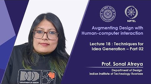 Lecture 18: Techniques for Idea Generation - Part 2