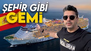 Şehir Gibi Gemi̇ Yapmışlar İspanya Vlog 