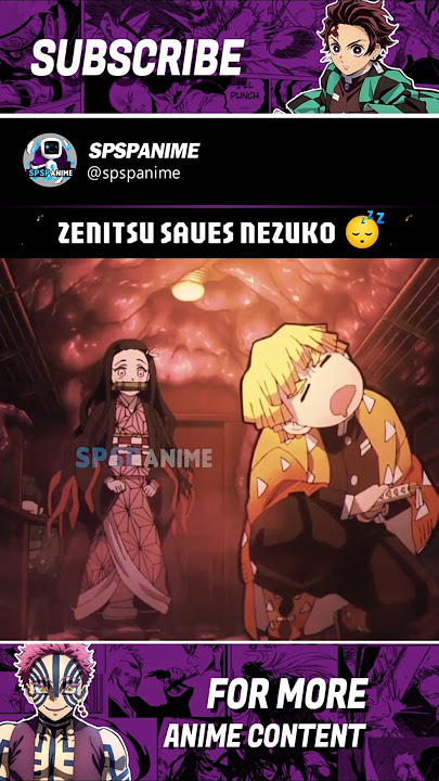 Zenitsu Saves Nezuko #demonslayer #zenitsu #nezuko #knyedit #animeshorts #shorts