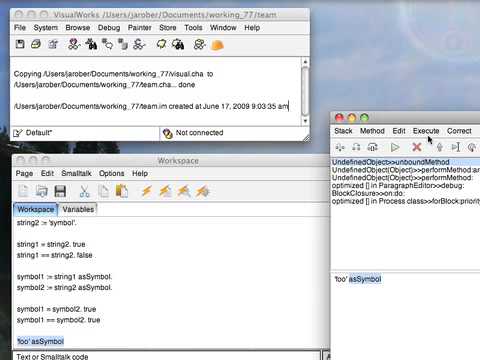 Tutorial: VisualWorks Core Libraries - Strings and Symbols