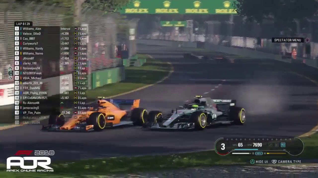 F1 2018 PS4 F1 League S16 Australian GP HIGHLIGHTS