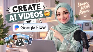 How to Create AI Videos with Google Flow | Google Flow AI Tutorial for Beginners🌸🤍