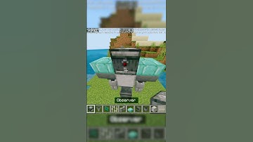 Robot 🤖 viral tiktok hack Minecraft #viral #trending #robot #shortsfeed #minecraft