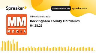Rockingham County Obituaries 04.28.23