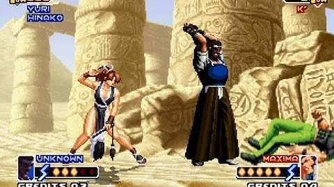 The King Of Fighters  2000 Women Fighters Team Arcade (Mai, Yuri, Kasumi Hinako)