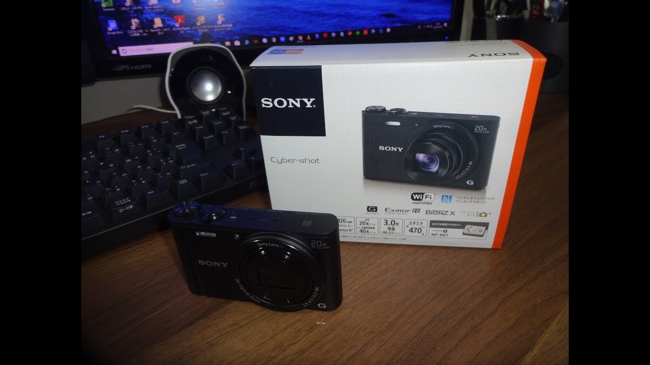 ソニー SONY デジタルカメラ Cyber-shot WX350 光学20倍 ブラック DSC-WX350-B