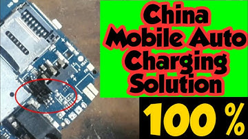 All China Mobile vigotel,gfive,Etachi,call me,jio,intex,Auto Charging problem solution