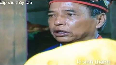 lễ sinh thành-cấp sắc thầy tào-thầy mo