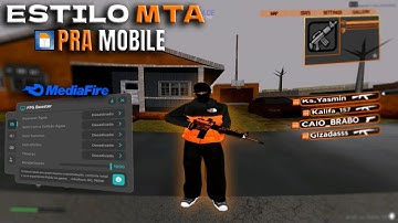 Saiu! DATA PRA SAMP Android Estilo MTA  LARANJA/ORANGE 🟠 HUD MTA + MonetLoader (Modpack Mobile)
