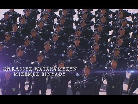 Türkmenistan dabaraly harby ýöriş (parad) | 2018