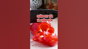 9 tác dụng đáng kinh ngạc của ớt chuông với sức khỏe#shorts#monanbaithuoc#suckhoexanhtv