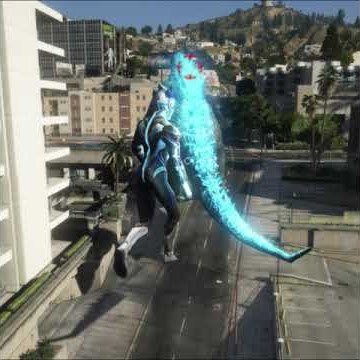 ultramanexcedx Vs Godzilla Vs king kong , GTA V MODS 1
