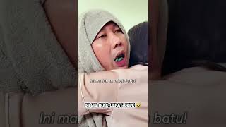ketika Bilqis di kasih jeruk nipis biar cepat gede 🤣 #dennysumargo #biel #lucu #cioliv