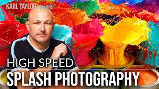 Paint Explosion: Fast Flash Photography